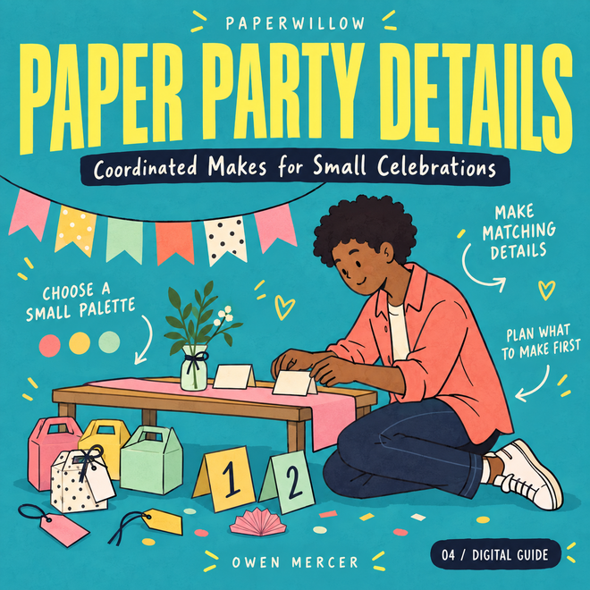 Cover of Paper Party Details.